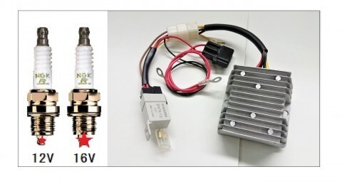 KAWASAKI KZ250 Z250FT зажигание 16V бустер комплект (16V-KZ250)