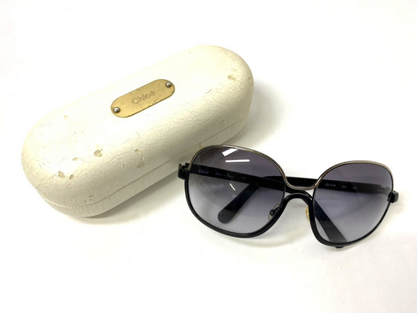 【即決】Chloe クロエ サングラス ブラック グラデーションレンズ CL2106 C08 130 レディース
