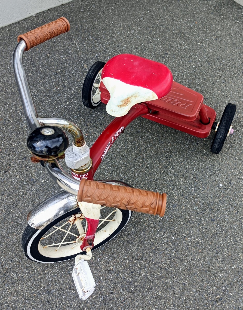 ラジオフライヤー 三輪車 アンティーク レトロ レア 美品