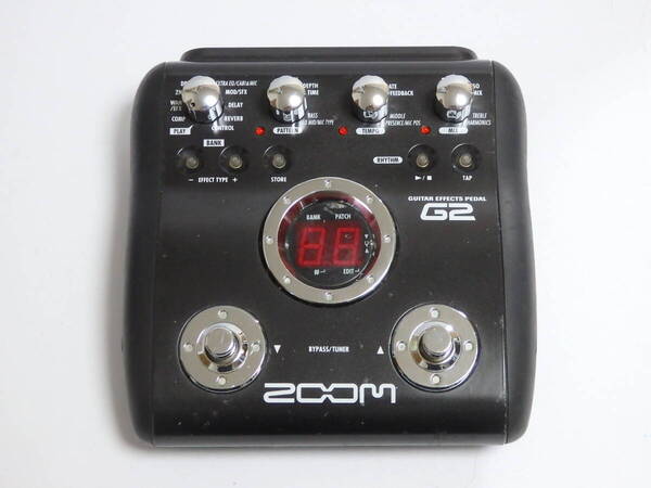 E344B1【中古】 ■ ZOOM / G2 / GUITAR EFFECTS PEDAL ■ ズーム / ギターマルチエフェクター
