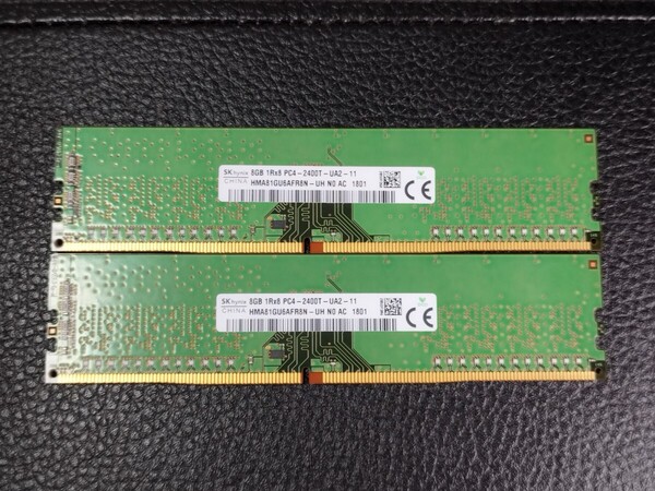 0623-2 SKhynix デスクトップ用メモリ DDR4 2400T 8GB 2枚 計16GB