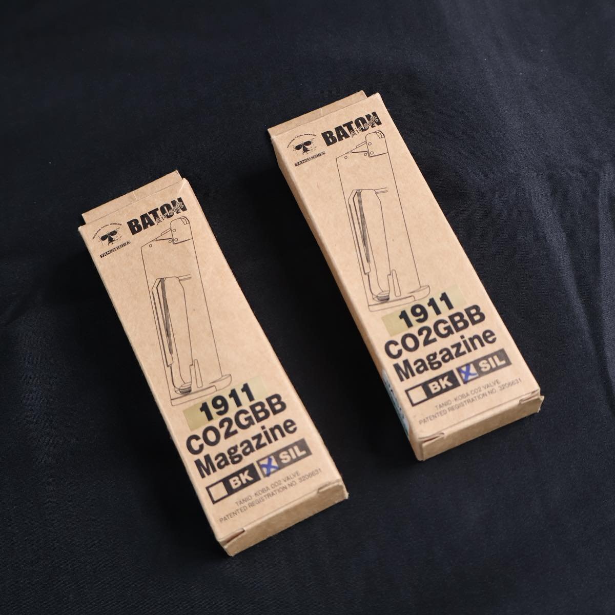 店内全品5％OFFクーポン】BATON airsoft 2011 CO2 マガジン Type