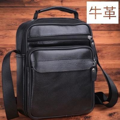 ショルダーバッグ 本革 牛革 2wayバッグ 斜め掛けバッグ 高品質 肩掛け ハンドバック メンズバック 新品 黒色 ブラック 送料無料 最短発送