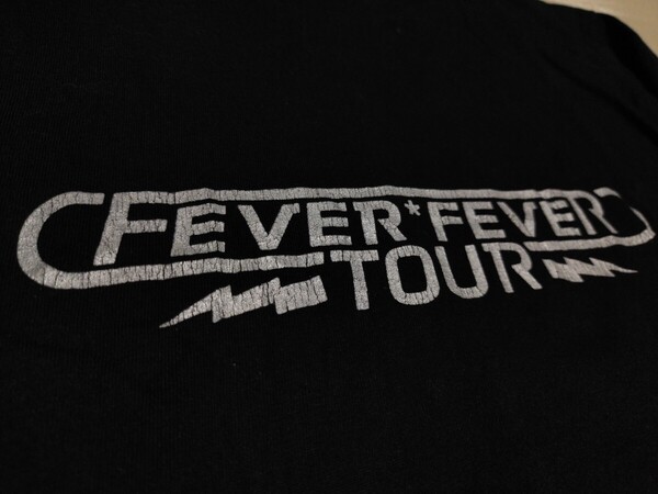 90s Hanes Beffy PUFFY パフィー Hit & Run FEVER FEVER TOUR 1999 後染め Tシャツ サイズ M y2k