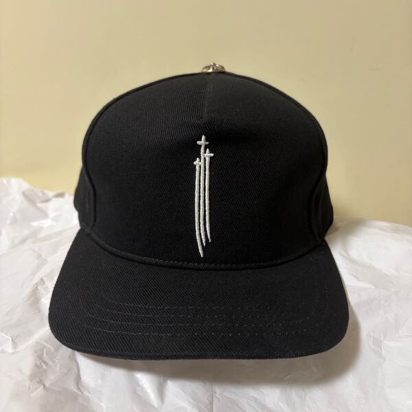 CHROME HEARTS クロムハーツ RS3 リチャードスターク クロス キャップ ブラック 帽子 CAP