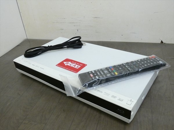 SHARP - ▧整備済み完動品/W560sw▧AQUOSブルーレイレコーダー/程度良好です。 Amazon | シャープ 500GB 2チューナー ブルーレイレコーダー