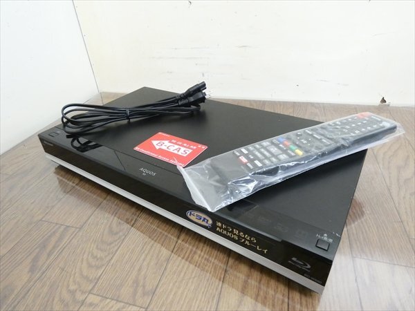 SHARP BD-W580 ブルーレイレコーダー 2番組同時録画