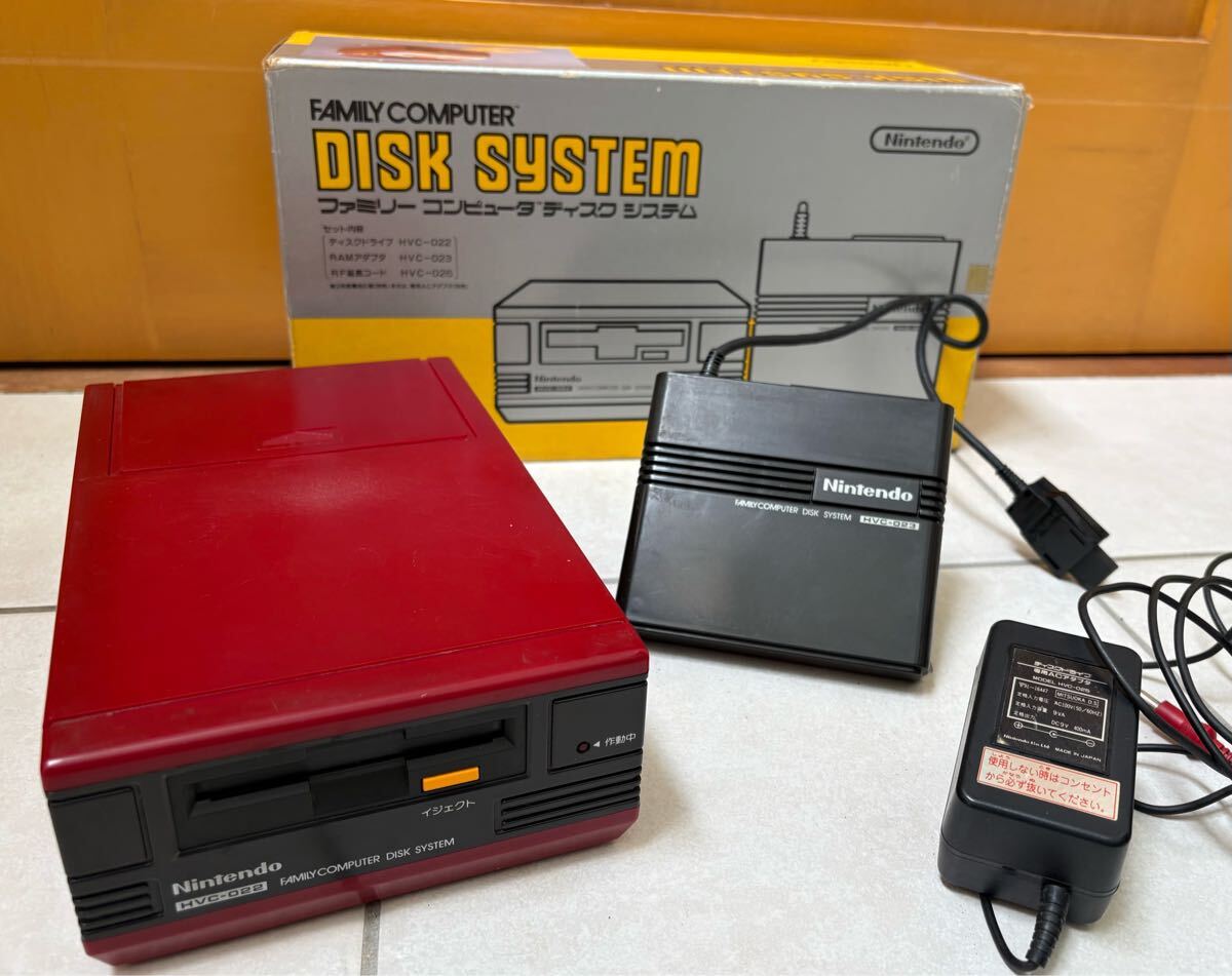 Nintendo 任天堂 ファミリーコンピューター ディスクシステム