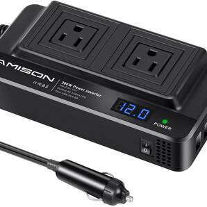 Amison インバーター 200w シガーソケットコンセント カーコンバーター