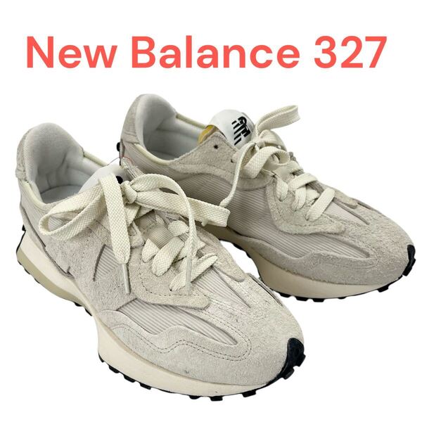 ニューバランスU327WCGユニセックスnew balanceスニーカー新品同様 size25cm前後 M5S085