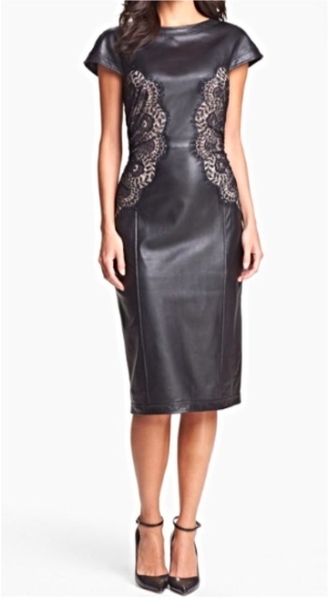TADASHI SHOJI タダシショージ BLACK & BEIGE ワンピース 「4 」/ 9号程度