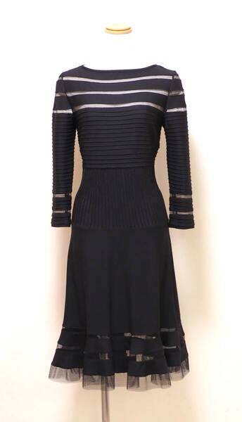 TADASHI SHOJI タダシショージ BLACK ワンピース 「XS 」/ 9号程度