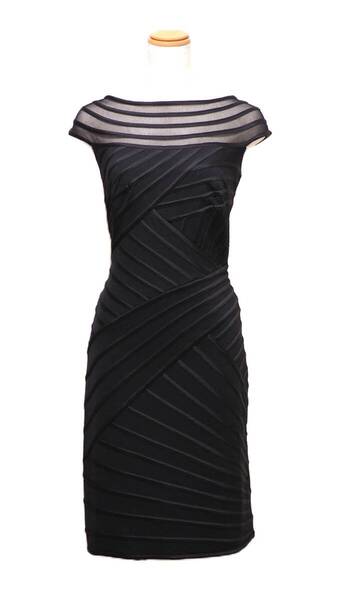 TADASHI SHOJI タダシショージ BLACK ワンピース 「S 」/ 9号程度