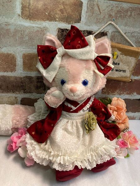 リーナベルS 花エンジ星柄 和モダン 浴衣ドレス6点コスチューム ステラルーも出品中