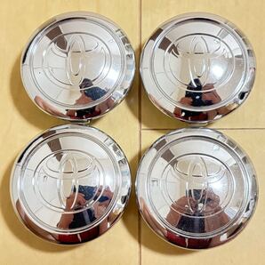 トヨタ TOYOTA純正 20プリウス センターキャップ 4個 中古 メッキ