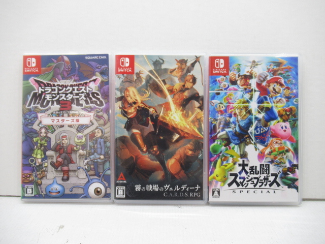 Switch ソフト新品未開封12本、中古62本 合計74本セットまとめ