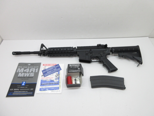 東京マルイ M4A1MWS ガスブローバック ガスガン マガジン 付き