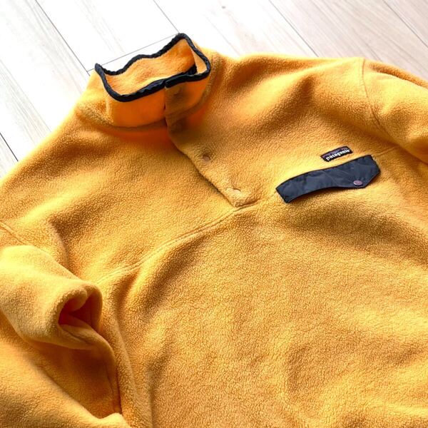 激レア!フカフカ!雪無し!94年製パタゴニア シンチラスナップT ジャマイカ製 L patagonia フリース 90s ビンテージ vintage スペシャル