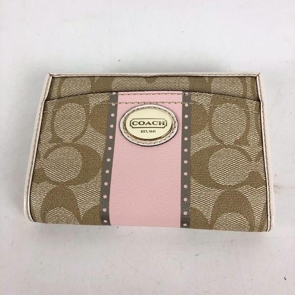 COACH コーチ シグネチャー 折り財布 レディース ブランド 財布 カードケース カード入れ お札入れ 小銭入れ コインケース レディース
