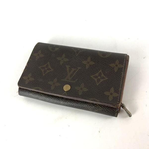 LOUIS VUITTON ルイヴィトン ポルトモネ トレゾール モノグラム 財布 カードケース カード入れ お札入れ 小銭入れ コインケース