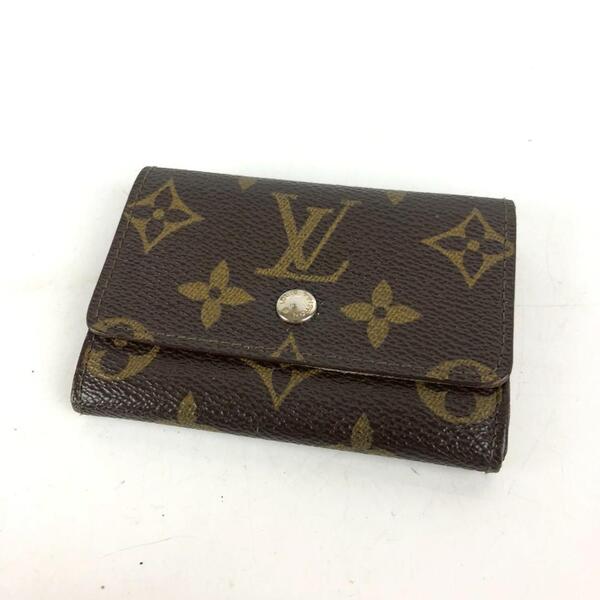 LOUIS VUITTON ルイヴィトン モノグラム ポルトモネ プラ コイン 財布 カードケース カード入れ お札入れ 小銭入れ コインケース