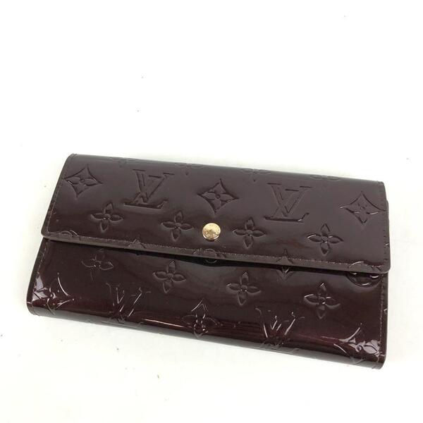 LOUIS VUITTON ルイヴィトン ポルトフォイユ サラ ヴェルニ レディ 財布 カードケース カード入れ お札入れ 小銭入れ コインケース