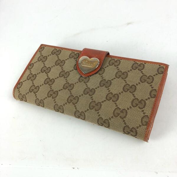 GUCCI グッチ GGキャンバス 長財布 レディース ブランド 財布 カードケース カード入れ お札入れ 小銭入れ コインケース