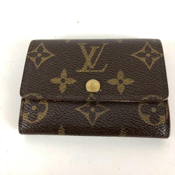 LOUIS VUITTON ルイヴィトン ポルトモネプラ モノグラム コイン 財布 カードケース カード入れ お札入れ 小銭入れ コインケース