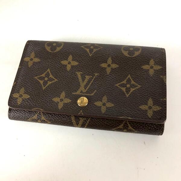 LOUIS VUITTON ルイヴィトン ポルトモネ トレゾール モノグラム 財布 カードケース カード入れ お札入れ 小銭入れ コインケース