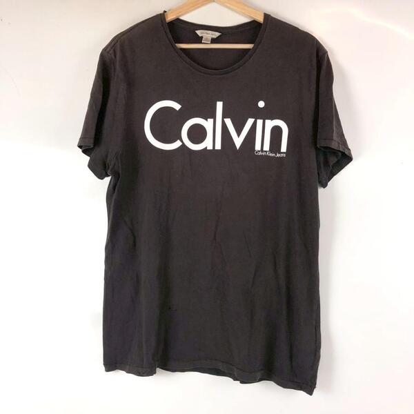 Calvin Klein カルバンクライン ロゴTシャツ 黒 サイズ ファッション 衣類 ブランド トップス 半袖 レディース メンズ