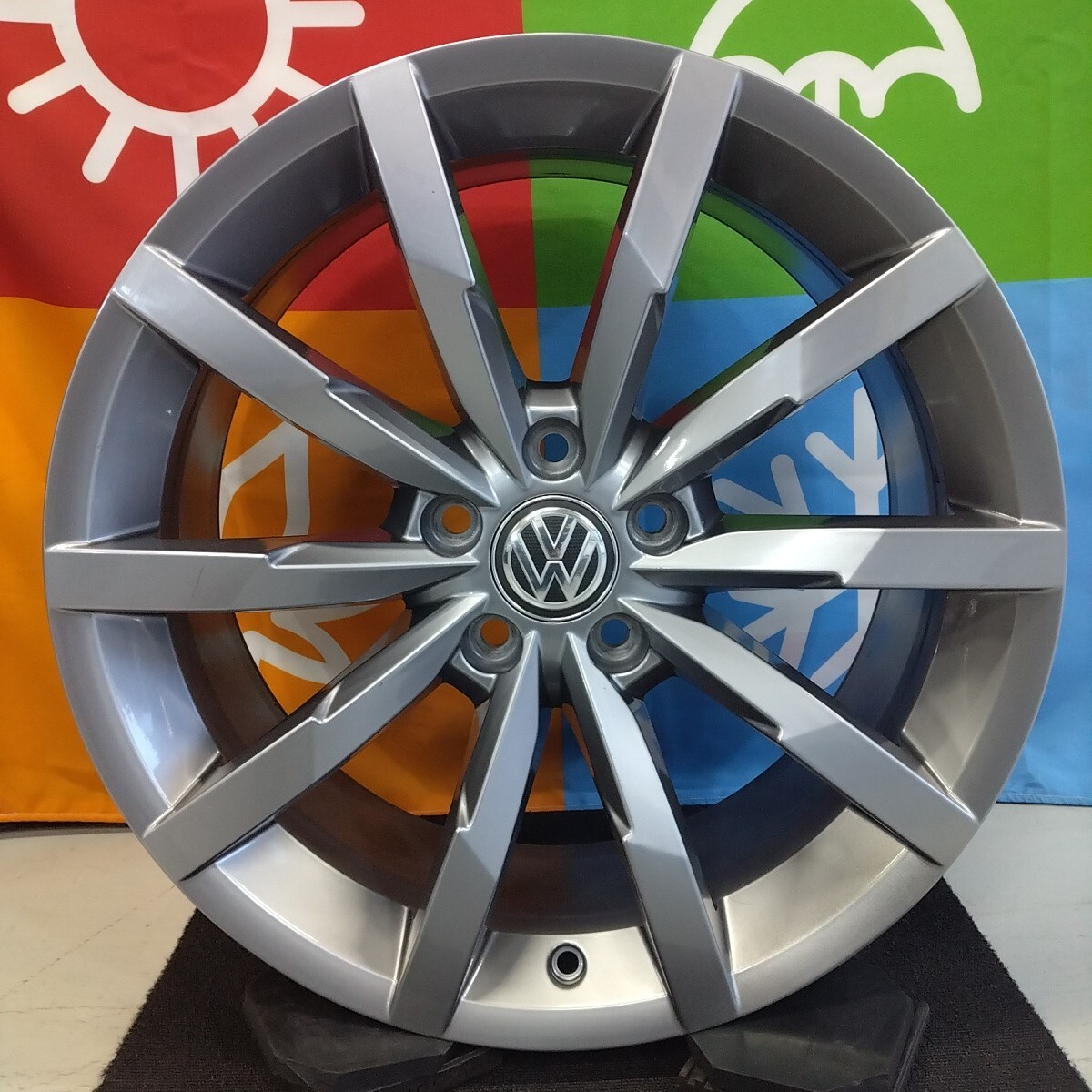未使用　フォルクスワーゲン　アルミホイール(1本) image.php?id=2147645129&p=