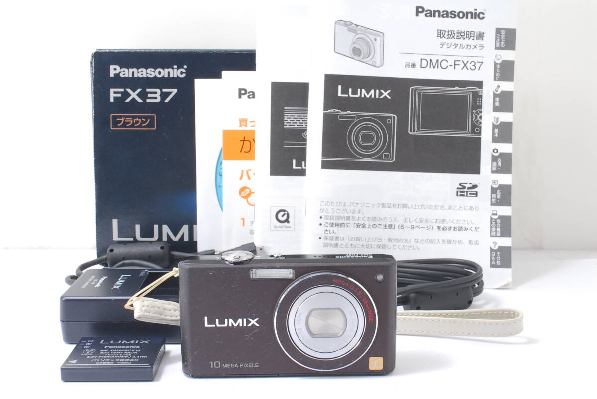 アヨ様用Panasonic DMC-FX37 コンデジカメラ付属品完備SDカード Yahoo!オークション -「dmc-fx37」(パナソニック) (コンパクト