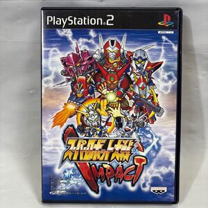 PS2/スーパーロボット大戦 IMPACT 取説無し 中古品