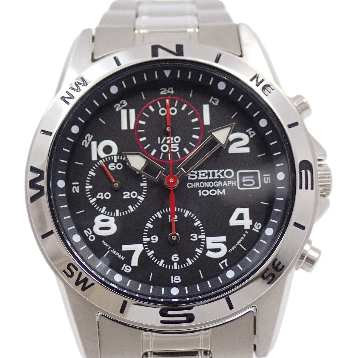 セイコー 7T-92 パイロットウォッチ クロノグラフ 海外モデル 稼働品 Yahoo!オークション -「seiko 7t92」(海外モデル) (セイコー)の