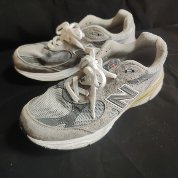【NEW BALANCE】ニューバランス 990 V3 M990GL3 Gray/灰 27.5cm スニーカー シューズ 靴 ランニング USA製 アメリカ製 スウェード 正規品