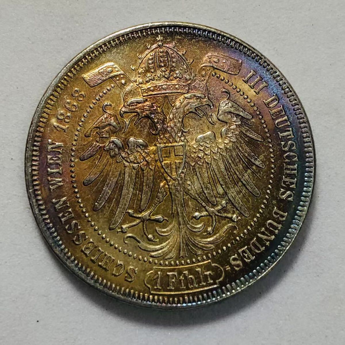 PCGS MS64』ドイツプロイセン王国5マルク銀貨(1913年)A