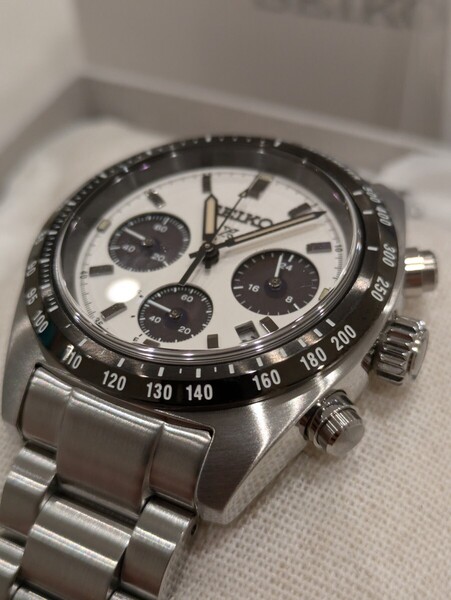極上品! セイコープロスペックス スピードタイマー ソーラー SEIKO sbdl085
