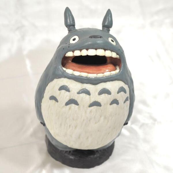 美品 トトロ 貯金箱 スタジオジブリ となりのトトロ 陶器 インテリア 置物