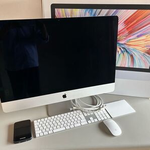 【美品】Apple iMac Retina 5K 27inch 2017/CPUi5 3.4GHZ/40GB/SSD512MB/Magic Keyboard/Magic Mouse2/Magic Trackpad2/おまけ480GB SSD