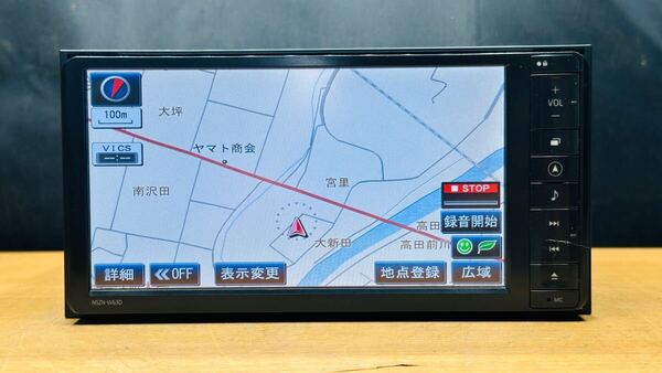 ダイハツ純正メモリーナビNSZN-W63D 地図データ2012年チェックok CD DVD Bluetooth フルセグ