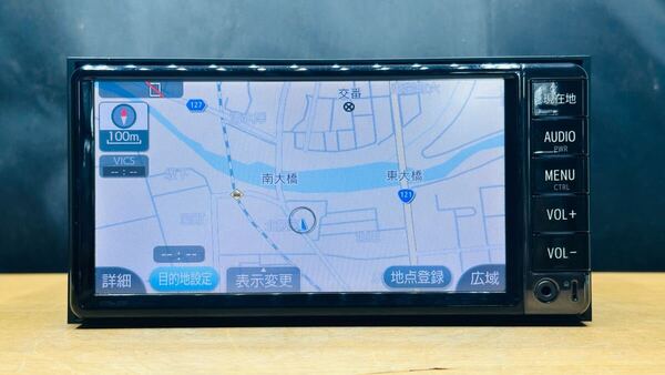 トヨタ純正メモリーナビ NSCD-W66地図データ2017年チェックok CD Bluetoothフルセグ プリウス30 アクア