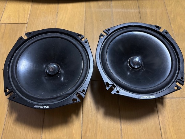 ALPINE(アルパイン) STE-G170S 17cm ミッドウーファーのみ ペア(ジャンク扱い)