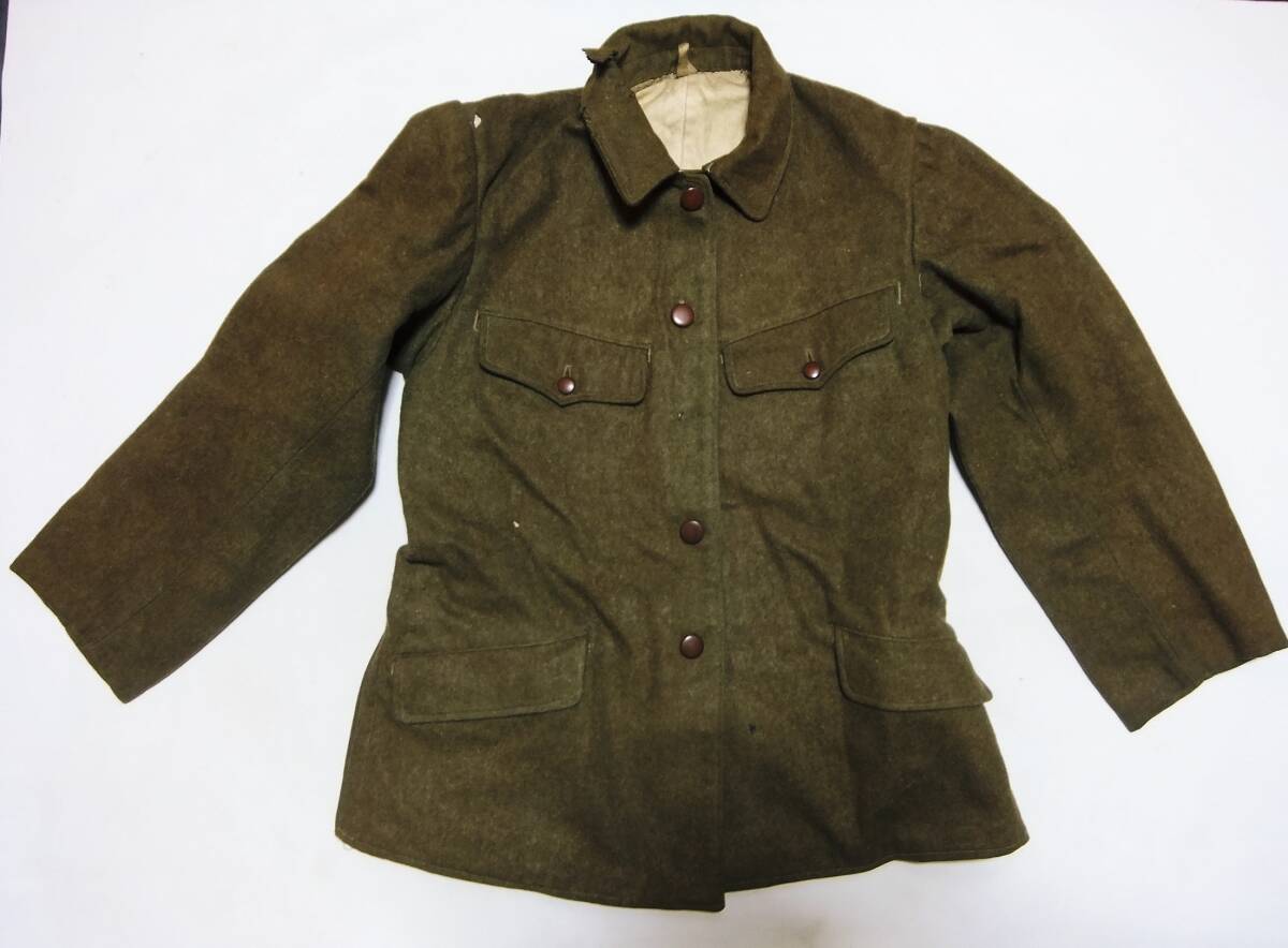 極美品 日本軍外套 1號 昭和18年製 Yahoo!オークション -「昭和18年」(制服) (個人装備)の落札相場