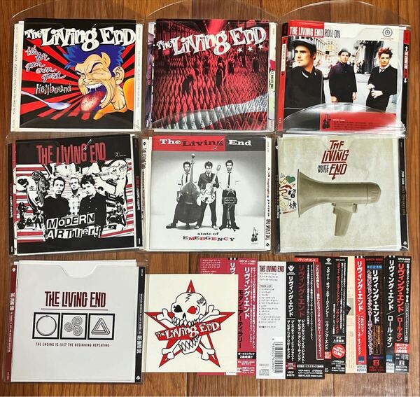 希少廃盤美品!THE LIVING END CDアルバム7枚セット