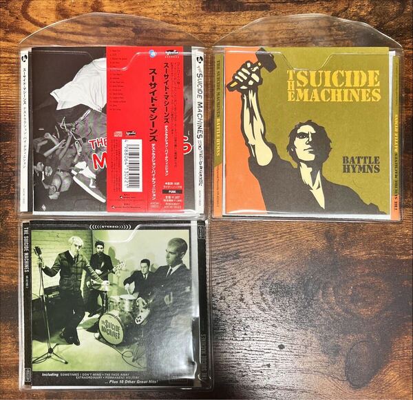 希少廃盤美品!The Suicide Machines CDアルバム3枚セット