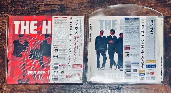 希少廃盤美品!THE HIVES バイヴスCDアルバム2枚セット