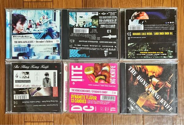希少廃盤美品!THE HONG KONG KNIFE CD6枚セット