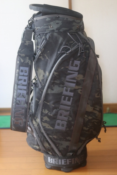 【全国送料無料】【良品】BRIEFING (ブリーフィング) ゴルフバッグ・ケース/ブリーフィング BRIEFINGCR-5 キャディバッグ