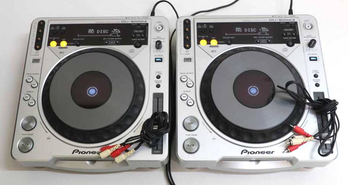 パイオニア Pioneer CDJ-800 Mk2 2台セット 楽器・機材