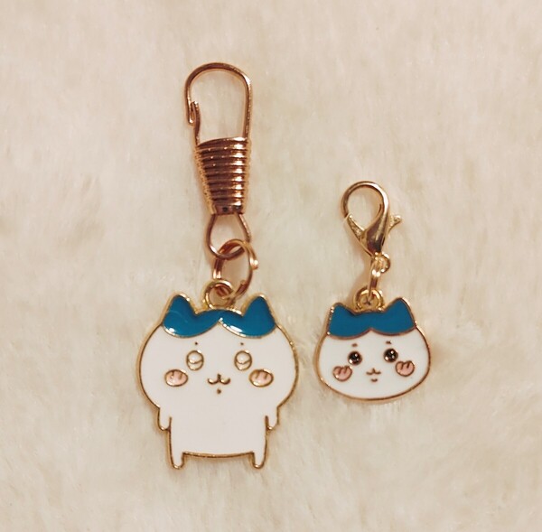 【No.62988】ChamiCCキーホルダー ちいかわ ハチワレ 全身version&お顔version